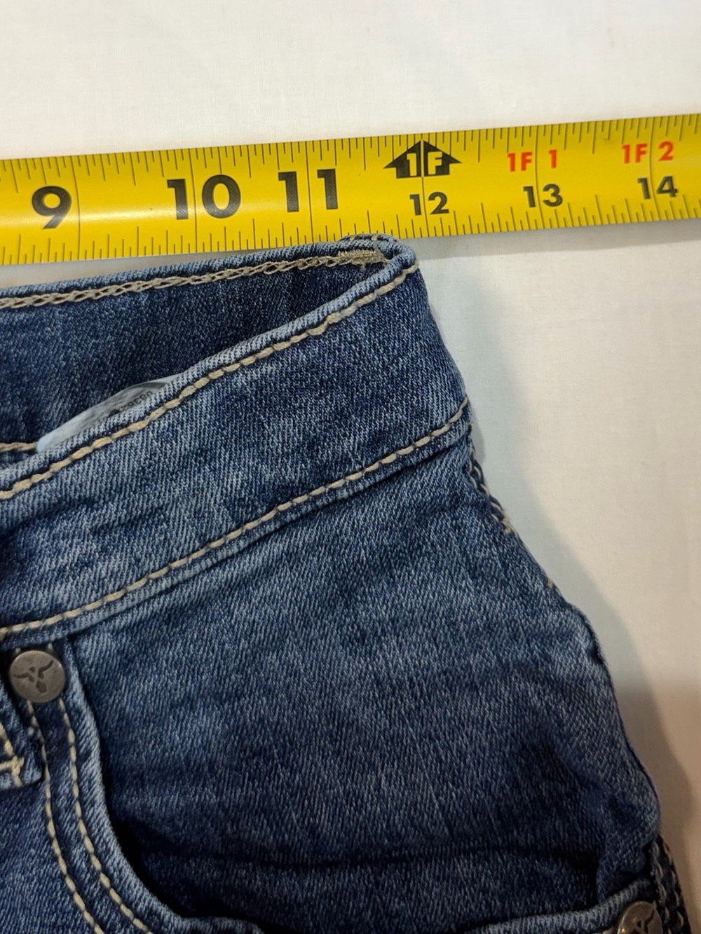 Wrangler 20X Indigo Blue Jeans with Contrast Stitching - Picture 10 of 11
